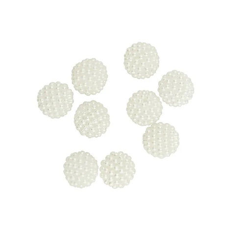 Plastic Round Cluster Beads (available in 2 colours)
